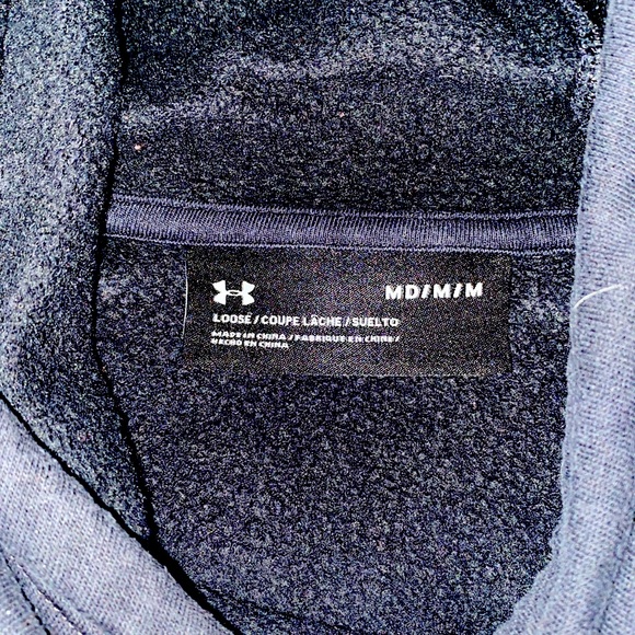 Medium Under Armour High Neck Sweatshirt. - Picture 2 of 2